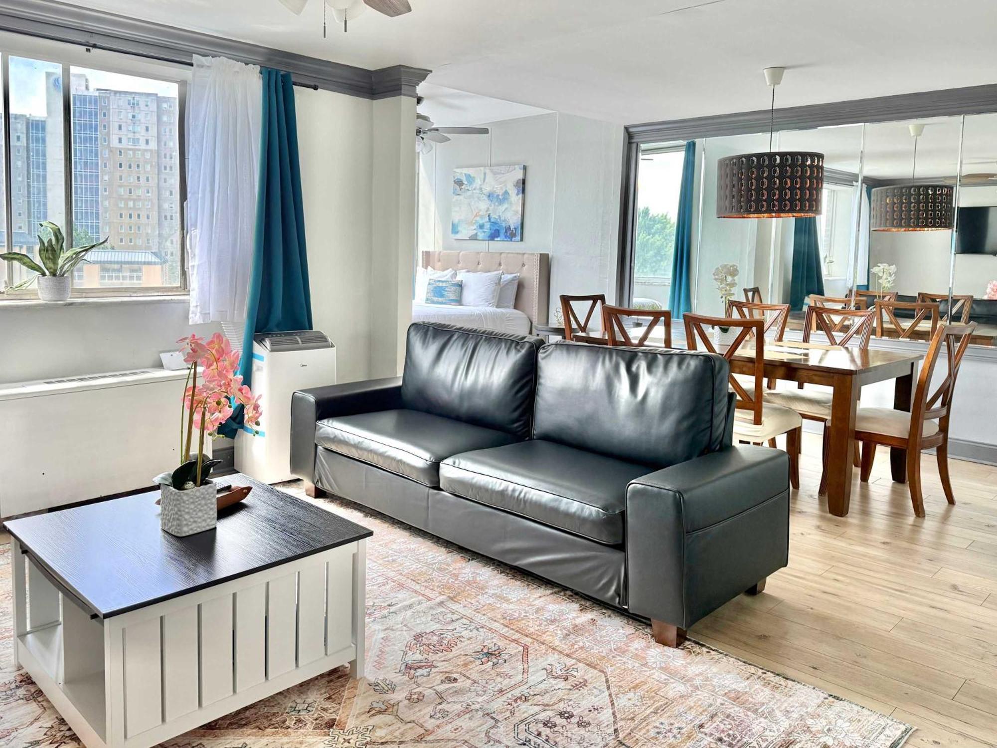 Downtown 24H Concierge 3 Bds 2Br Onsite Parking Lm706 Lägenhet Atlanta Exteriör bild